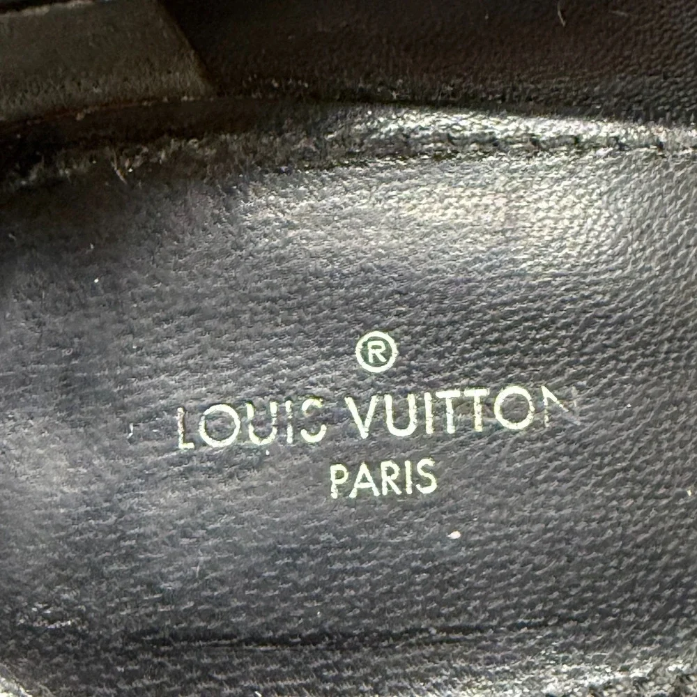 LOUIS VUITTON Bow Pumps 7.5 EU 38 Black Patent Leather